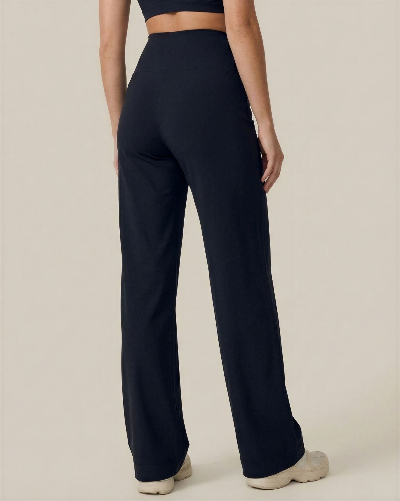 High-waisted Wide-leg Pants