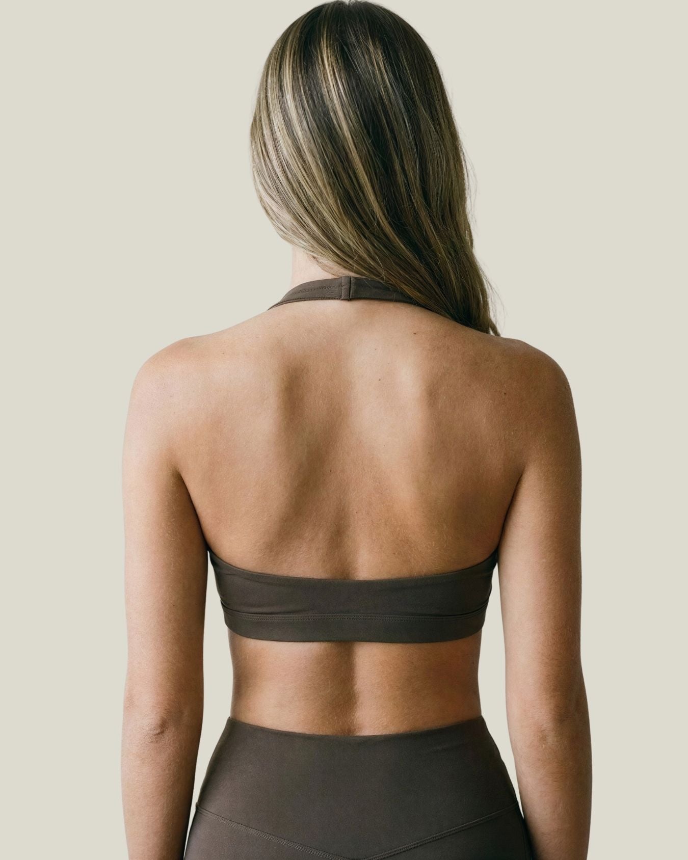 Deep-V Halter Crop