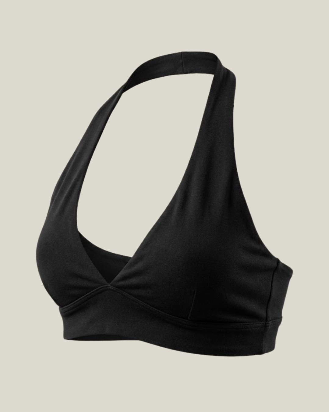 Deep-V Halter Crop