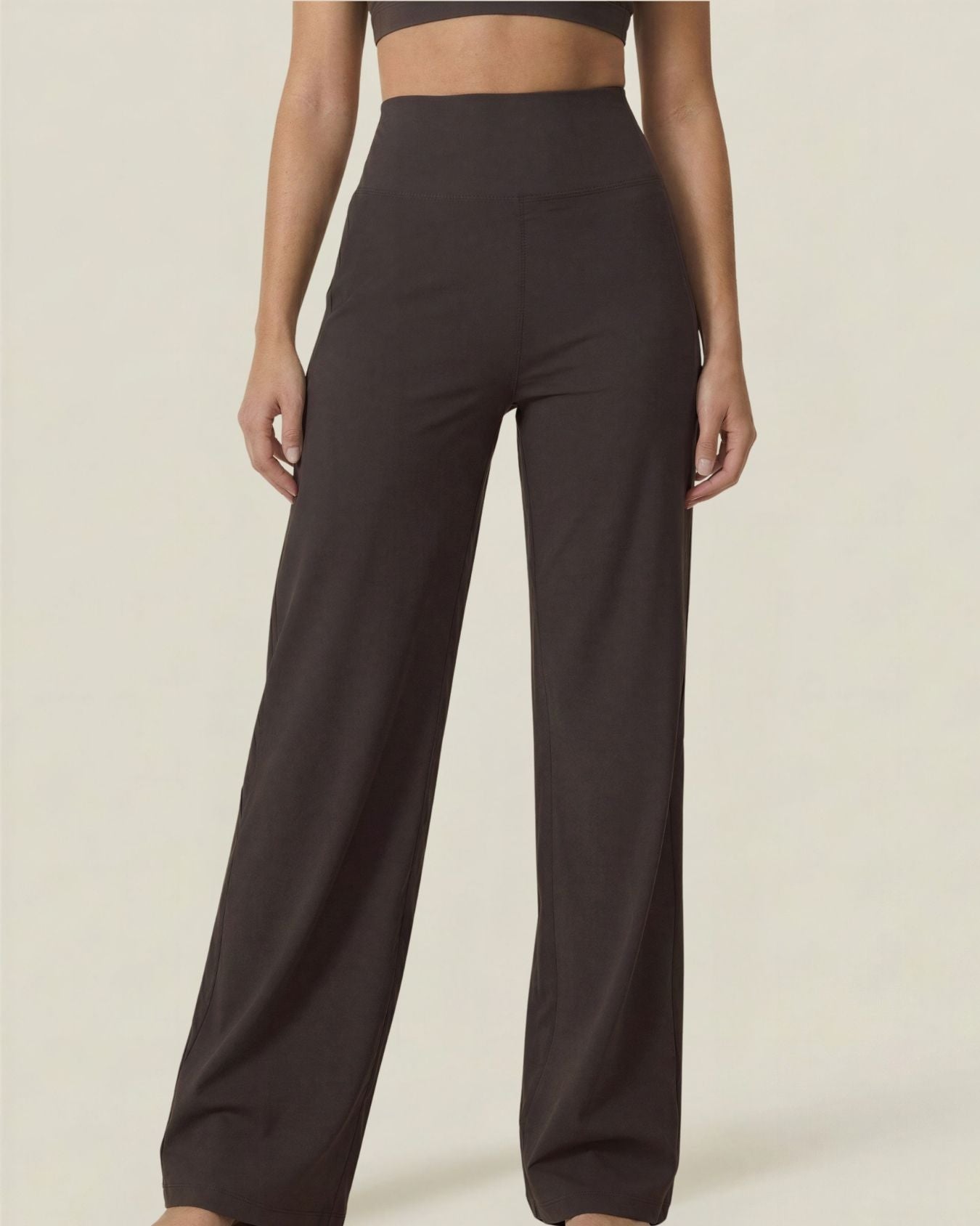 High-waisted Wide-leg Pants