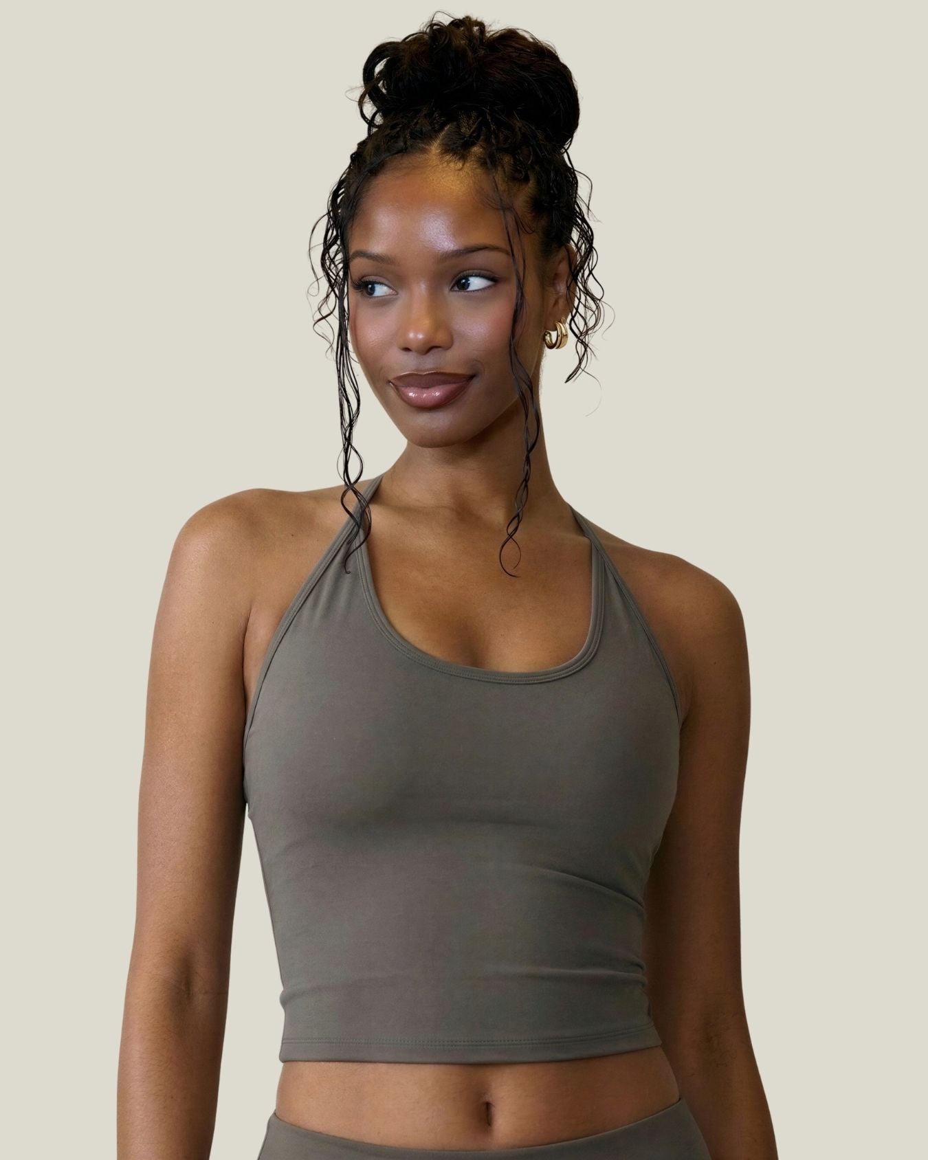 Racerback Halter Tank
