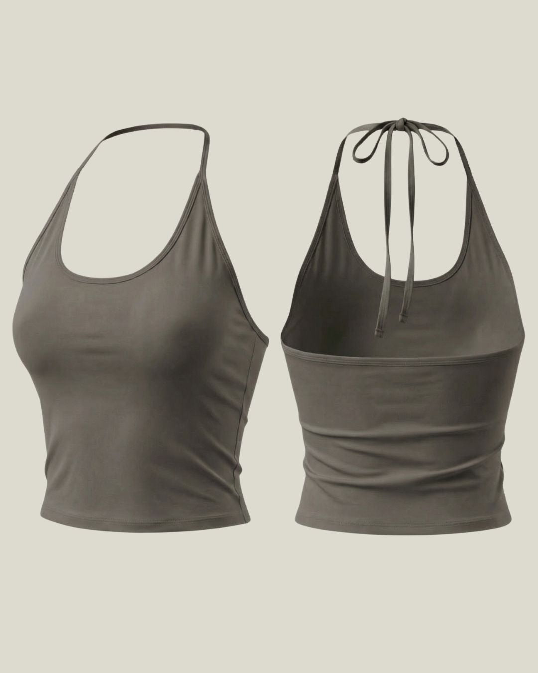 Racerback Halter Tank